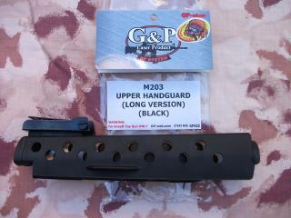 M203 M16 Real Type Upper Handguard by G&P